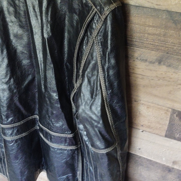 Cody James Moto Buffalo leather Jacket sz Med Mens - Picture 12 of 12